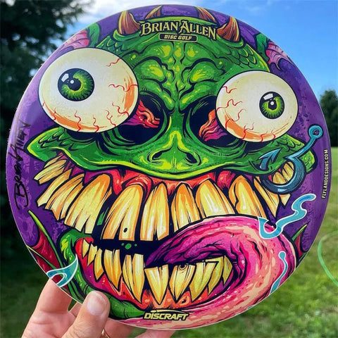 Discraft Buzzz (SuperColor ESP - "Monster Face" Brian Allen Artist Series) Midrange