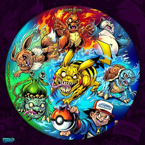 Discraft Buzzz (SuperColor ESP - "Pokemon" Brian Allen Artist Series) Midrange