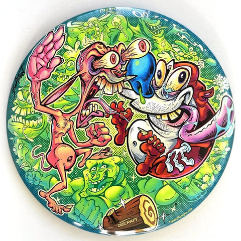 Discraft Buzzz (SuperColor ESP - "Ren and Stimpy" Brian Allen Artist Series) Midrange