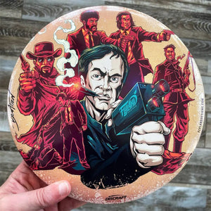 Discraft Buzzz (SuperColor ESP - "Tarantino Tribute" Brian Allen Artist Series) Midrange