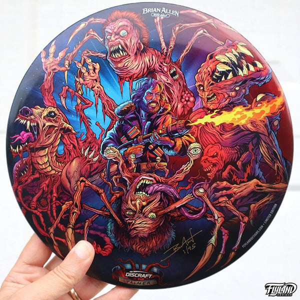 Discraft Buzzz (SuperColor ESP - "The Thing" Brian Allen Artist Series) Midrange