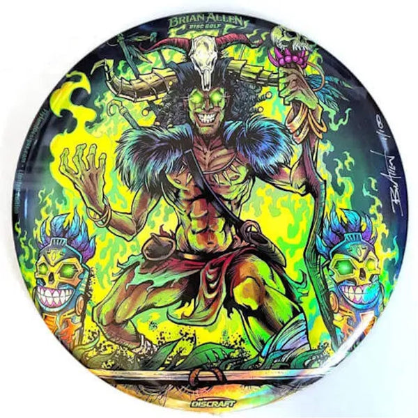 Discraft Buzzz (SuperColor ESP - "Witch Doctor" Brian Allen Artist Series - Limited Edition) Midrange