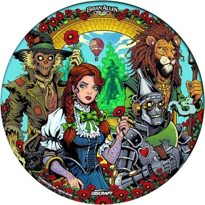 Discraft Buzzz (SuperColor ESP - "Wizard of Oz" Brian Allen Artist Series - Limited Edition) Midrange