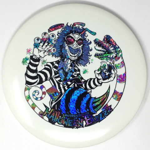 Discraft Buzzz (Z Glo - "Buzzzjuice" Halloween 2024 Limited Edition  3-Colour Stamp) Midrange