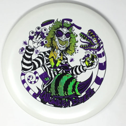 Discraft Buzzz (Z Glo - "Buzzzjuice" Halloween 2024 Limited Edition  3-Colour Stamp) Midrange