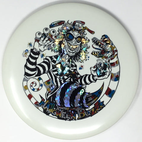 Discraft Buzzz (Z Glo - "Buzzzjuice" Halloween 2024 Limited Edition  3-Colour Stamp) Midrange