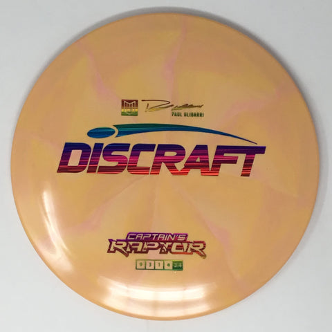 Discraft Captain's Raptor (Special Blend ESP Swirl - Paul Ulibarri 2022 Limited Edition) Fairway Driver