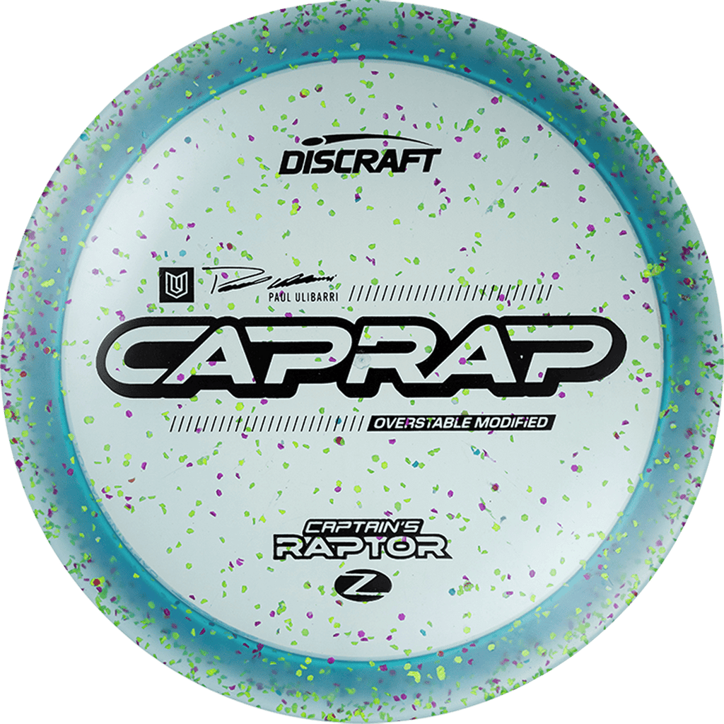 Discraft Captain's Raptor (Z Confetti - Paul Ulibarri 2026 Limited Edition) Fairway Driver