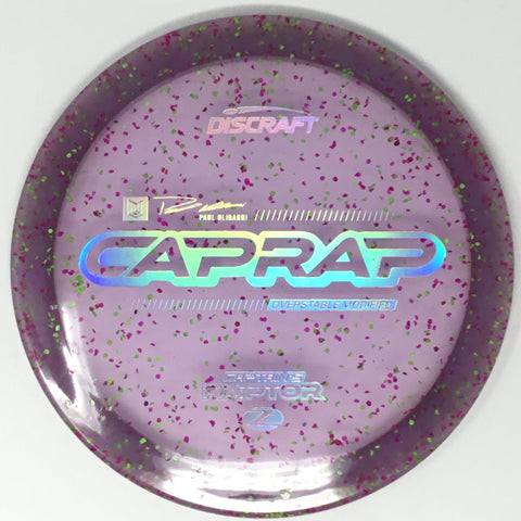 Discraft Captain's Raptor (Z Confetti - Paul Ulibarri 2026 Limited Edition) Fairway Driver