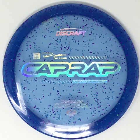 Discraft Captain's Raptor (Z Confetti - Paul Ulibarri 2026 Limited Edition) Fairway Driver