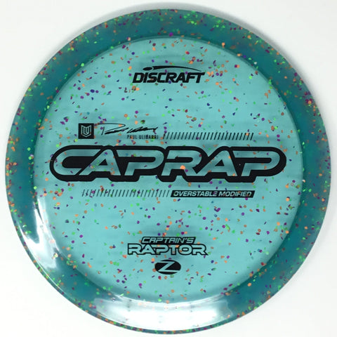 Discraft Captain's Raptor (Z Confetti - Paul Ulibarri 2026 Limited Edition) Fairway Driver