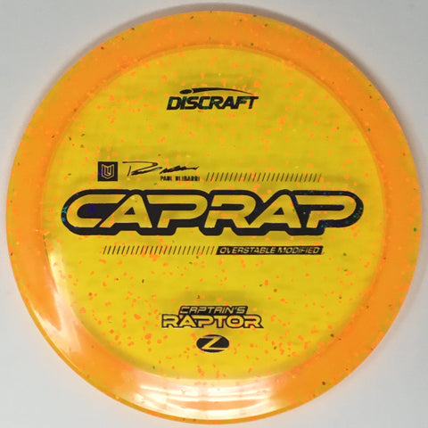 Discraft Captain's Raptor (Z Confetti - Paul Ulibarri 2026 Limited Edition) Fairway Driver