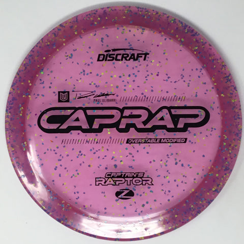 Discraft Captain's Raptor (Z Confetti - Paul Ulibarri 2026 Limited Edition) Fairway Driver