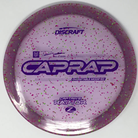 Discraft Captain's Raptor (Z Confetti - Paul Ulibarri 2026 Limited Edition) Fairway Driver