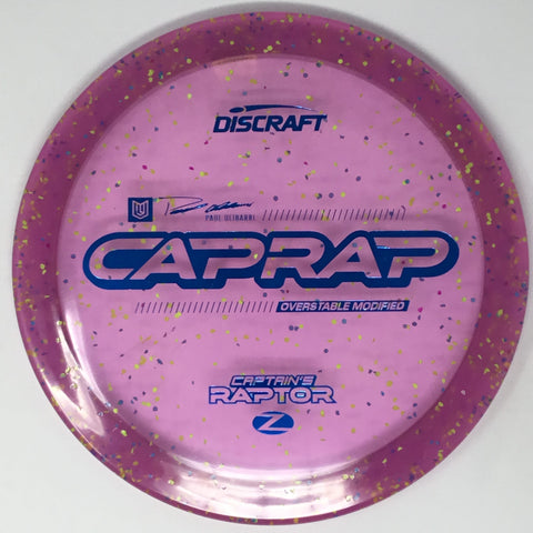 Discraft Captain's Raptor (Z Confetti - Paul Ulibarri 2026 Limited Edition) Fairway Driver