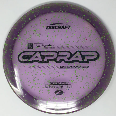 Discraft Captain's Raptor (Z Confetti - Paul Ulibarri 2026 Limited Edition) Fairway Driver