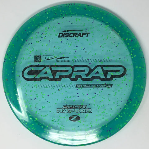 Discraft Captain's Raptor (Z Confetti - Paul Ulibarri 2026 Limited Edition) Fairway Driver