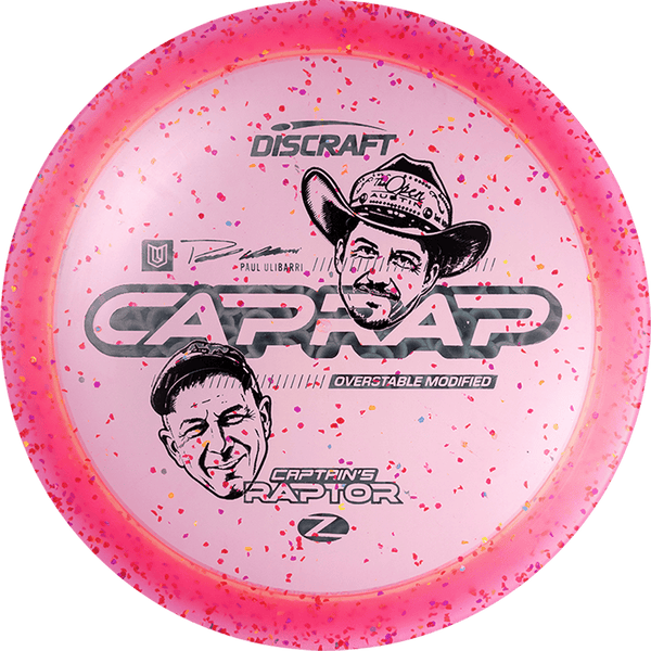 Discraft Captain's Raptor (Z Confetti - Paul Ulibarri X Brad Hammock Collab - Preorder) Fairway Driver