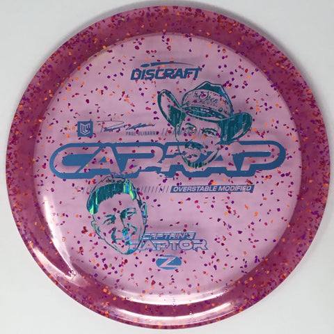 Discraft Captain's Raptor (Z Confetti - Paul Ulibarri X Brad Hammock Collab - Preorder) Fairway Driver