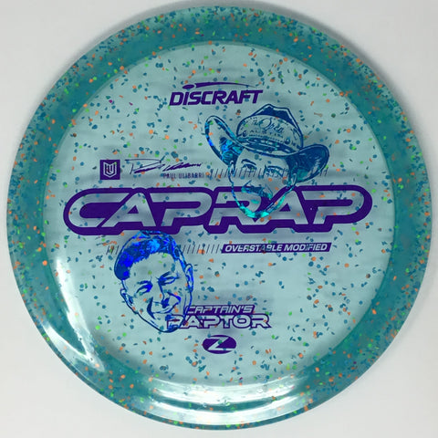 Discraft Captain's Raptor (Z Confetti - Paul Ulibarri X Brad Hammock Collab - Preorder) Fairway Driver
