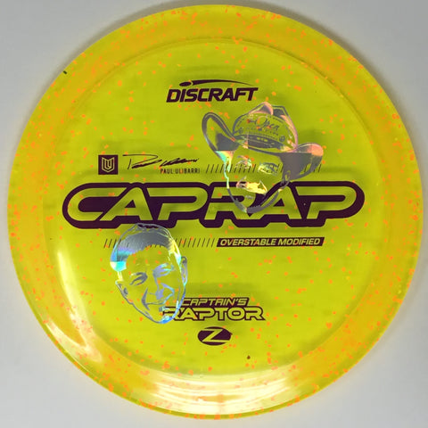 Discraft Captain's Raptor (Z Confetti - Paul Ulibarri X Brad Hammock Collab - Preorder) Fairway Driver