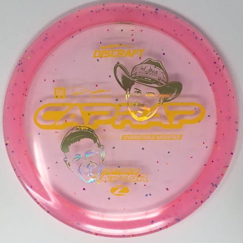 Discraft Captain's Raptor (Z Confetti - Paul Ulibarri X Brad Hammock Collab - Preorder) Fairway Driver