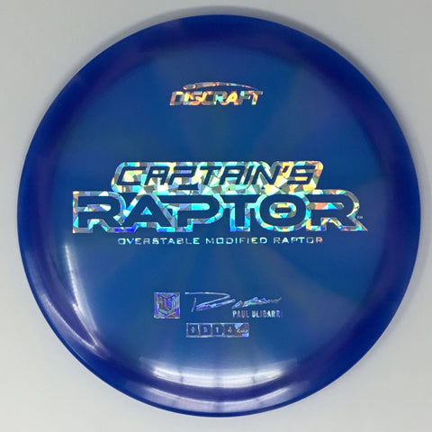 Discraft Captain's Raptor (Z Swirl - Paul Ulibarri 2025 Tour Series) Fairway Driver