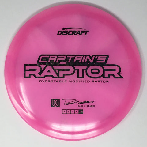 Discraft Captain's Raptor (Z Swirl - Paul Ulibarri 2025 Tour Series) Fairway Driver