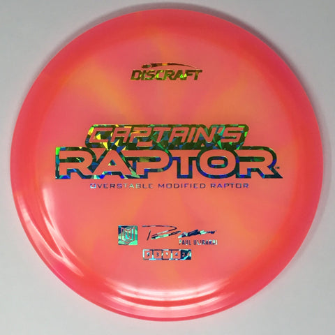 Discraft Captain's Raptor (Z Swirl - Paul Ulibarri 2025 Tour Series) Fairway Driver