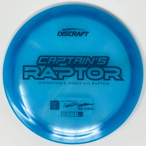 Discraft Captain's Raptor (Z Swirl - Paul Ulibarri 2025 Tour Series) Fairway Driver