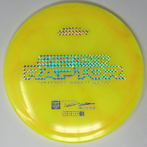 Discraft Captain's Raptor (Z Swirl - Paul Ulibarri 2025 Tour Series) Fairway Driver