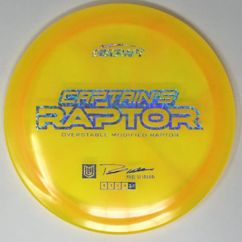 Discraft Captain's Raptor (Z Swirl - Paul Ulibarri 2025 Tour Series) Fairway Driver