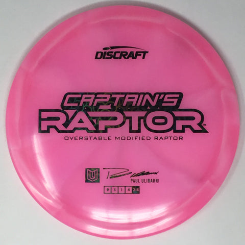 Discraft Captain's Raptor (Z Swirl - Paul Ulibarri 2025 Tour Series) Fairway Driver