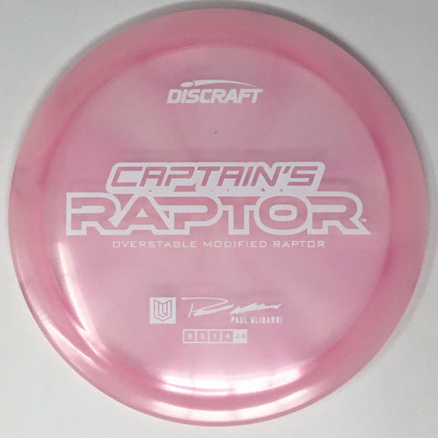 Discraft Captain's Raptor (Z Swirl - Paul Ulibarri 2025 Tour Series) Fairway Driver