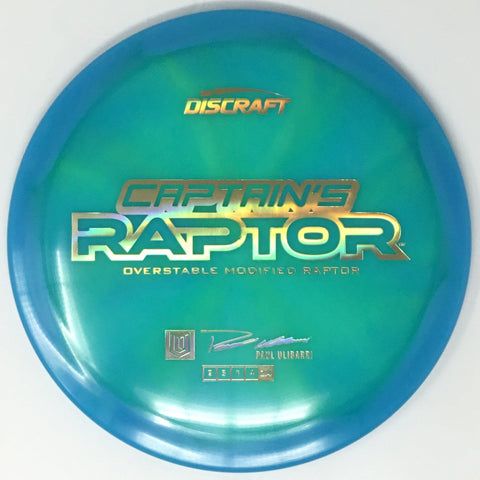 Discraft Captain's Raptor (Z Swirl - Paul Ulibarri 2025 Tour Series) Fairway Driver