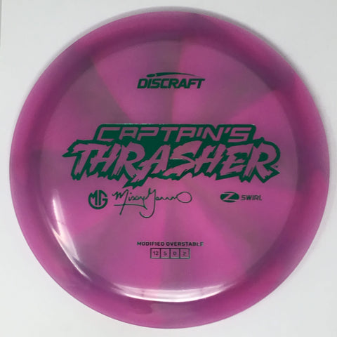 Discraft Captain's Thrasher (Z Swirl - Missy Gannon 2026 Tour Series) Distance Driver