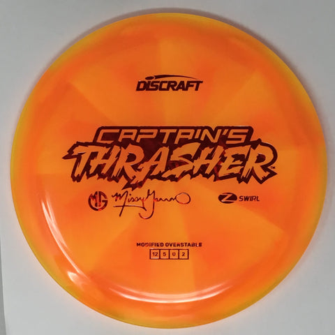 Discraft Captain's Thrasher (Z Swirl - Missy Gannon 2026 Tour Series) Distance Driver
