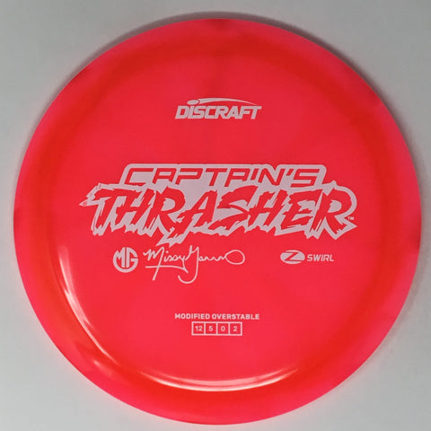 Discraft Captain's Thrasher (Z Swirl - Missy Gannon 2026 Tour Series) Distance Driver
