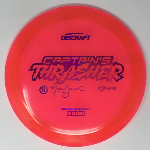 Discraft Captain's Thrasher (Z Swirl - Missy Gannon 2026 Tour Series) Distance Driver