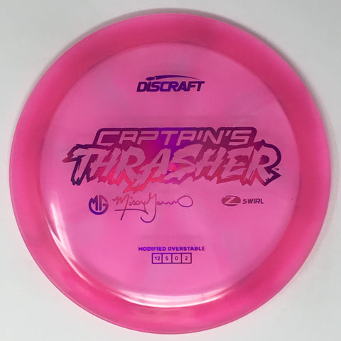 Discraft Captain's Thrasher (Z Swirl - Missy Gannon 2026 Tour Series) Distance Driver