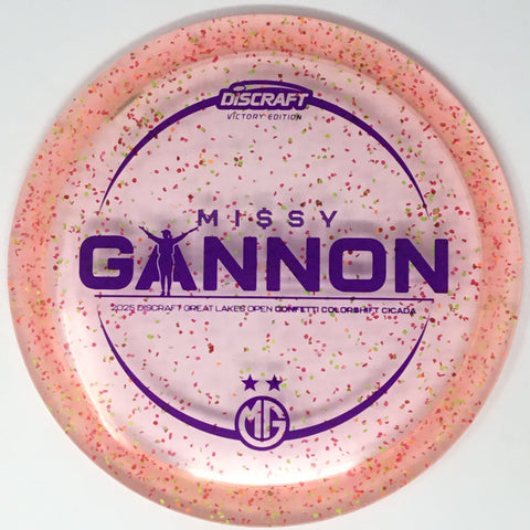 Discraft Cicada (Z Confetti - Missy Gannon 2025 DGLO Victory Edition) Fairway Driver