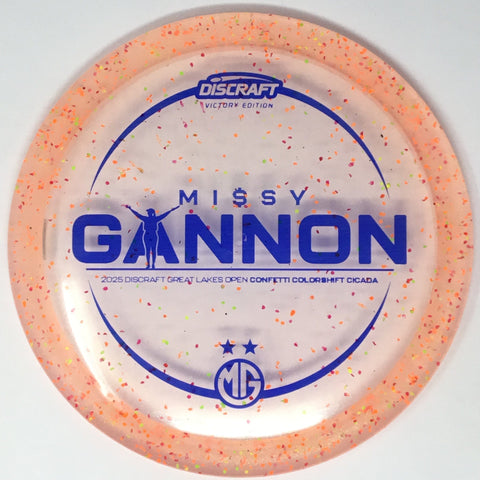 Discraft Cicada (Z Confetti - Missy Gannon 2025 DGLO Victory Edition) Fairway Driver