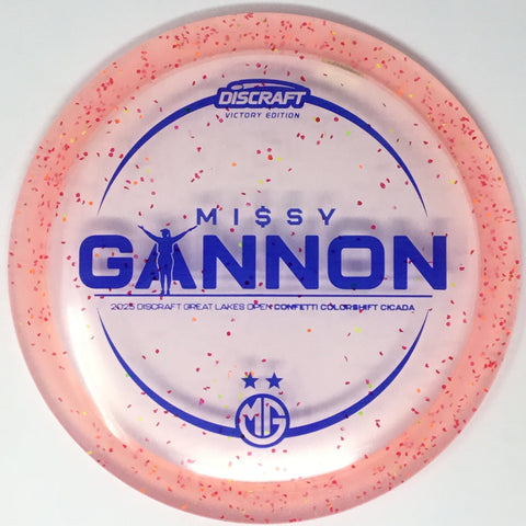 Discraft Cicada (Z Confetti - Missy Gannon 2025 DGLO Victory Edition) Fairway Driver