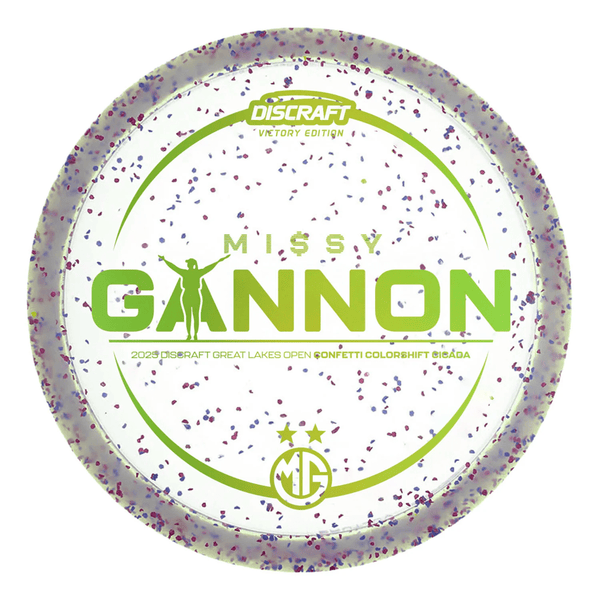 Discraft Cicada (Z Confetti - Missy Gannon 2025 DGLO Victory Edition) Fairway Driver