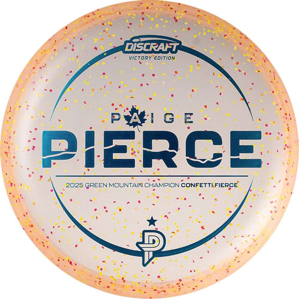 Discraft Fierce (Z Confetti, Paige Pierce 2025 Green Mountain Champion) Putt & Approach