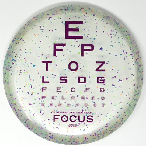 Discraft Focus (CryZtal FLX Confetti - 2026 Ledgestone Edition) Putt & Approach