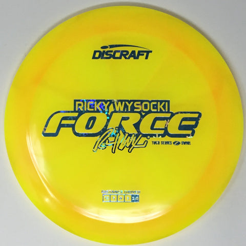 Discraft Force (Z Swirl - Ricky Wysocki 2025 Tour Series) Distance Driver