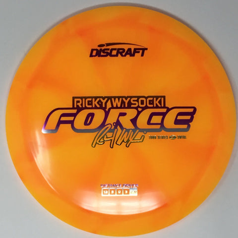 Discraft Force (Z Swirl - Ricky Wysocki 2025 Tour Series) Distance Driver