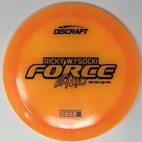 Discraft Force (Z Swirl - Ricky Wysocki 2025 Tour Series) Distance Driver