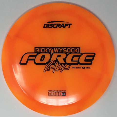 Discraft Force (Z Swirl - Ricky Wysocki 2025 Tour Series) Distance Driver
